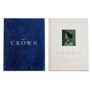 Peter Morgan The Crown By Assouline 2021 Coffee Table Hardcover Book In Blue Box